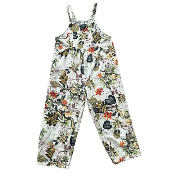 Source Unknown Multicolor Floral Jumpsuit - Picture 4 of 12